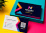 design modern business cards for print and digital sharing